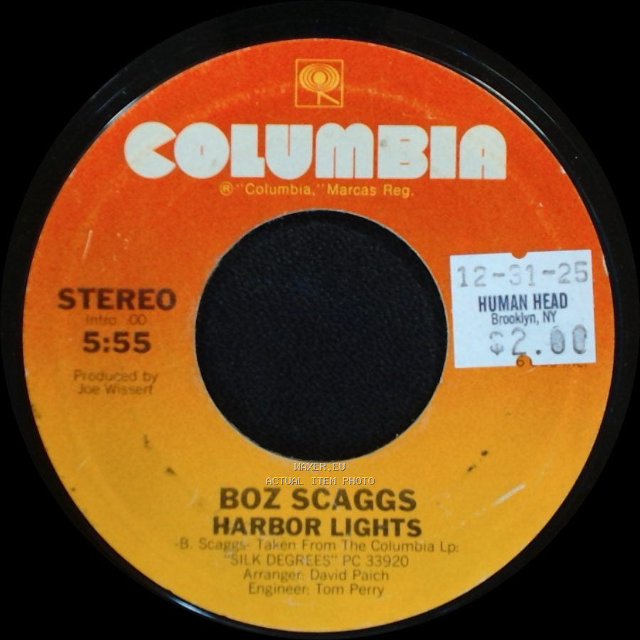 Boz Scaggs - Harbor Lights / Lowdown side A