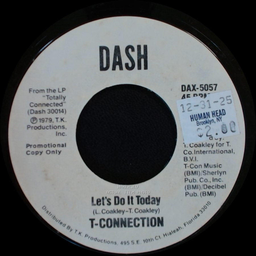 T-Connection - Let's Do It Today / Let's Do It Today side B