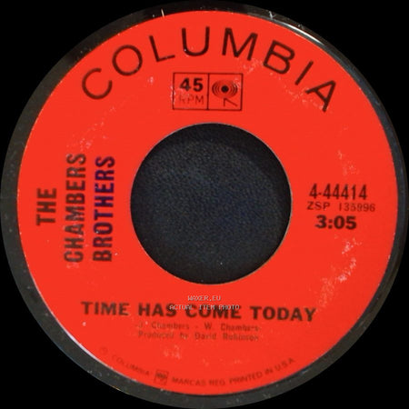 The Chambers Brothers - Time Has Come Today / People Get Ready side A