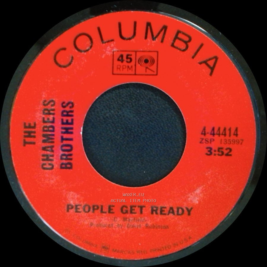 The Chambers Brothers - Time Has Come Today / People Get Ready side B