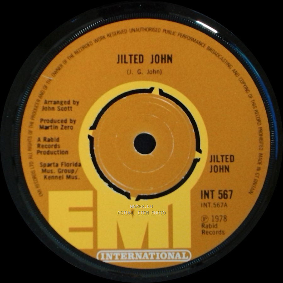 Jilted John - Jilted John / Going Steady side A