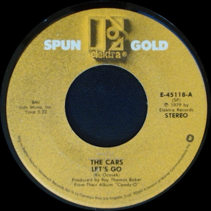 The Cars - Let's Go / My Best Friend's Girl side A