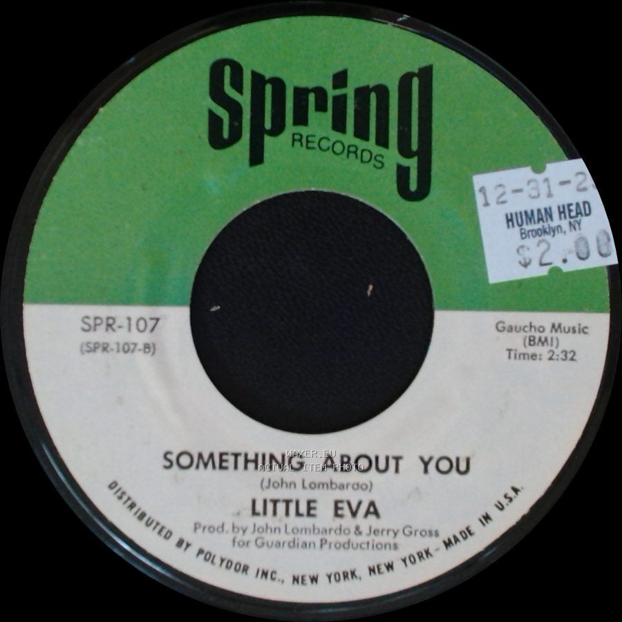Little Eva - Something About You / Night After Night side A