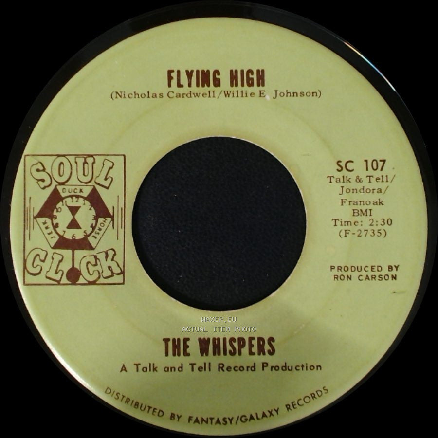 The Whispers - The Time Will Come / Flying High side B