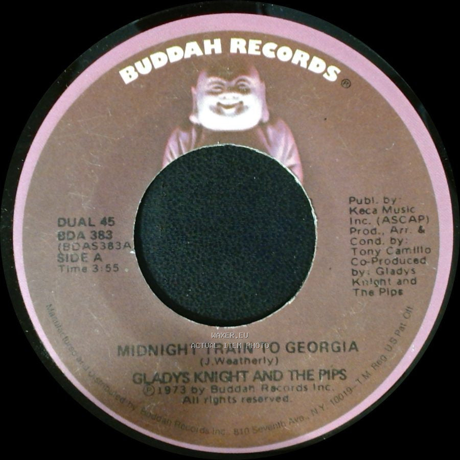 Gladys Knight And The Pips - Midnight Train To Georgia / Window Raising Granny side A