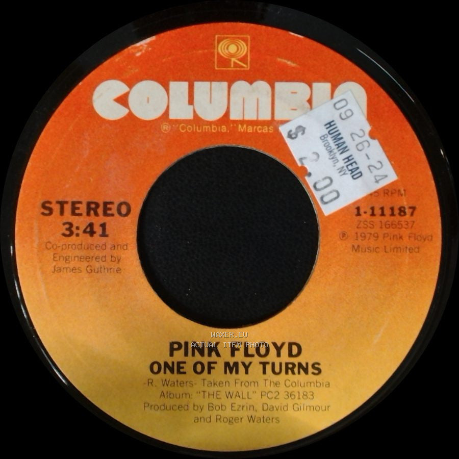 Pink Floyd - Another Brick In The Wall (Part Ii) / One Of My Turns side B