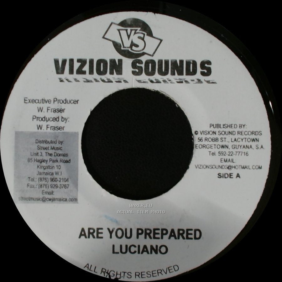 Luciano / Lmj - Are You Prepared / Black Woman side A