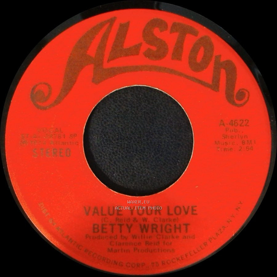 Betty Wright - Value Your Love / Secretary side A