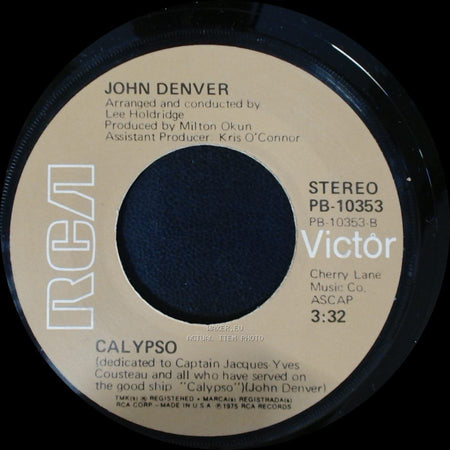 John Denver - Calypso / I'm Sorry side A