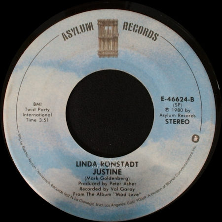 Linda Ronstadt - Justine / Hurt So Bad side A