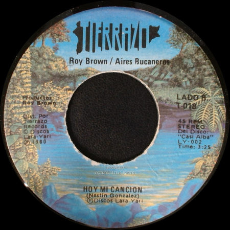 Roy Brown / Aires Bucaneros - De La Tierra En Que Nací / Hoy Mi Cancion side B