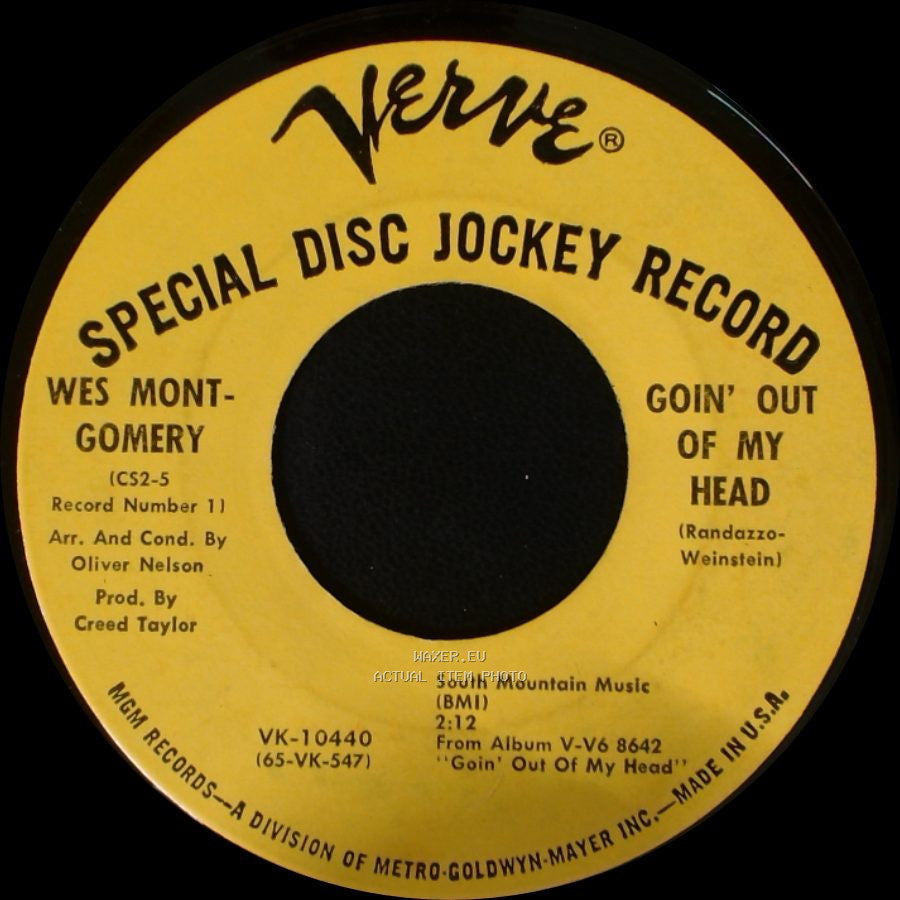 Wes Montgomery - Goin' Out Of My Head / Tequila side A