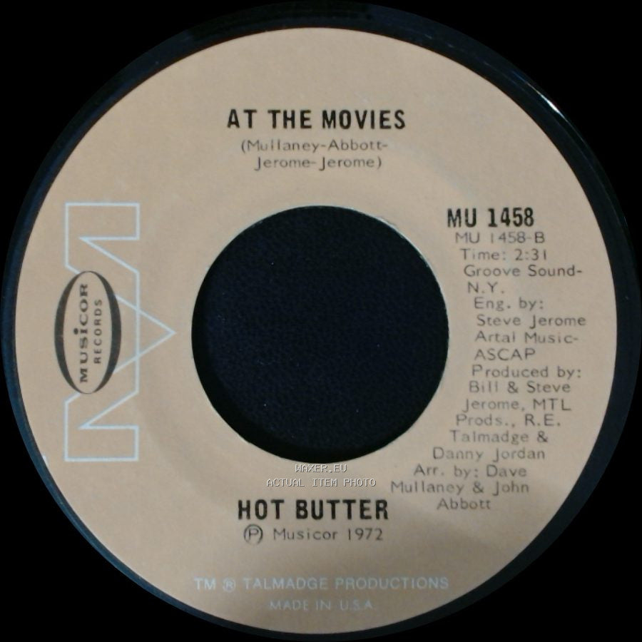 Hot Butter - At The Movies / Popcorn side A