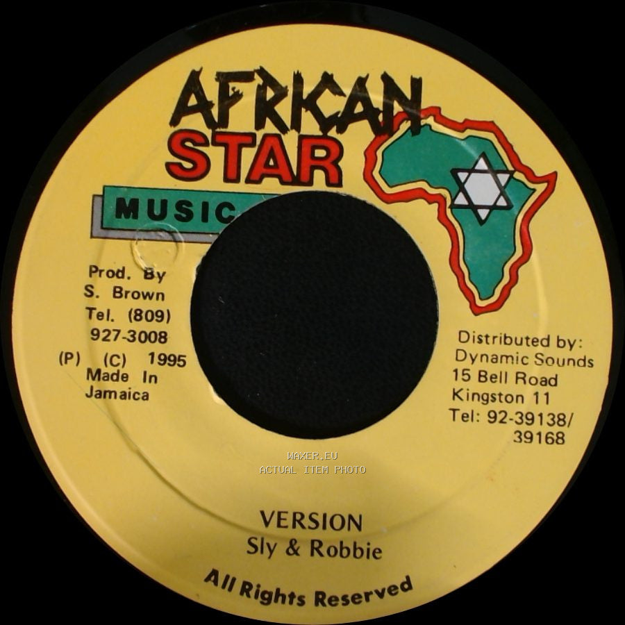 African / Sly & Robbie - Shout Praises / Version side B