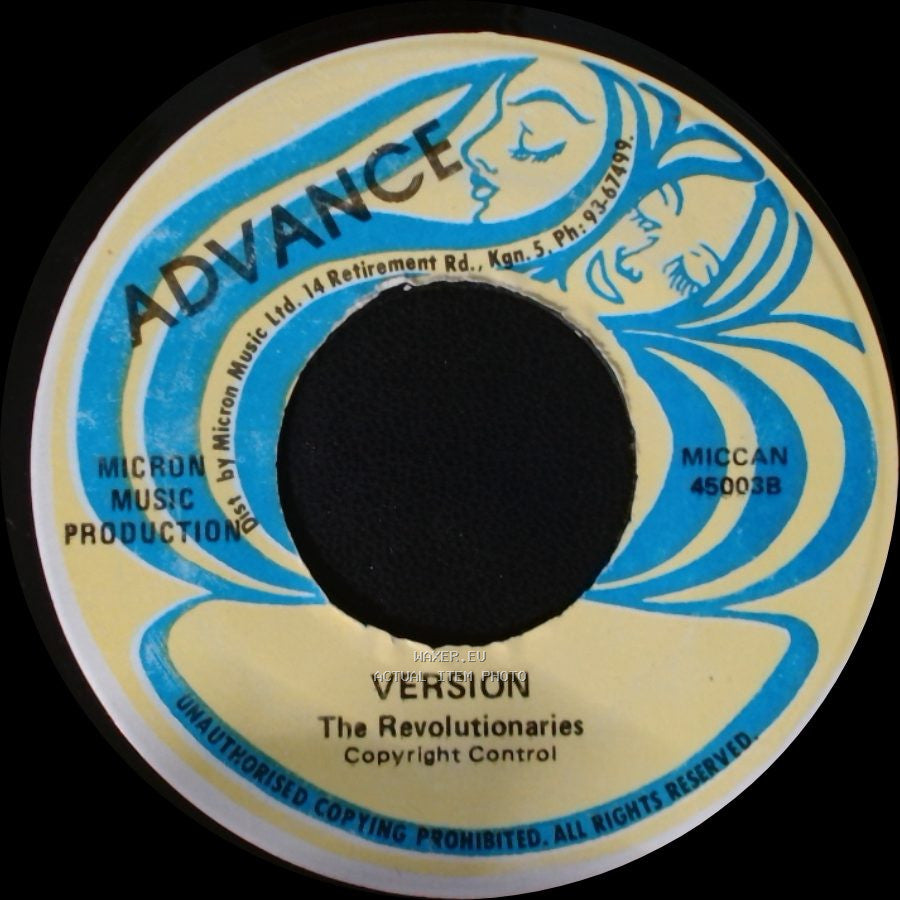 The Saint / The Revolutionaries - Bright Eyes / Version side B