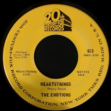 The Emotions - Everytime / Heartstrings side B