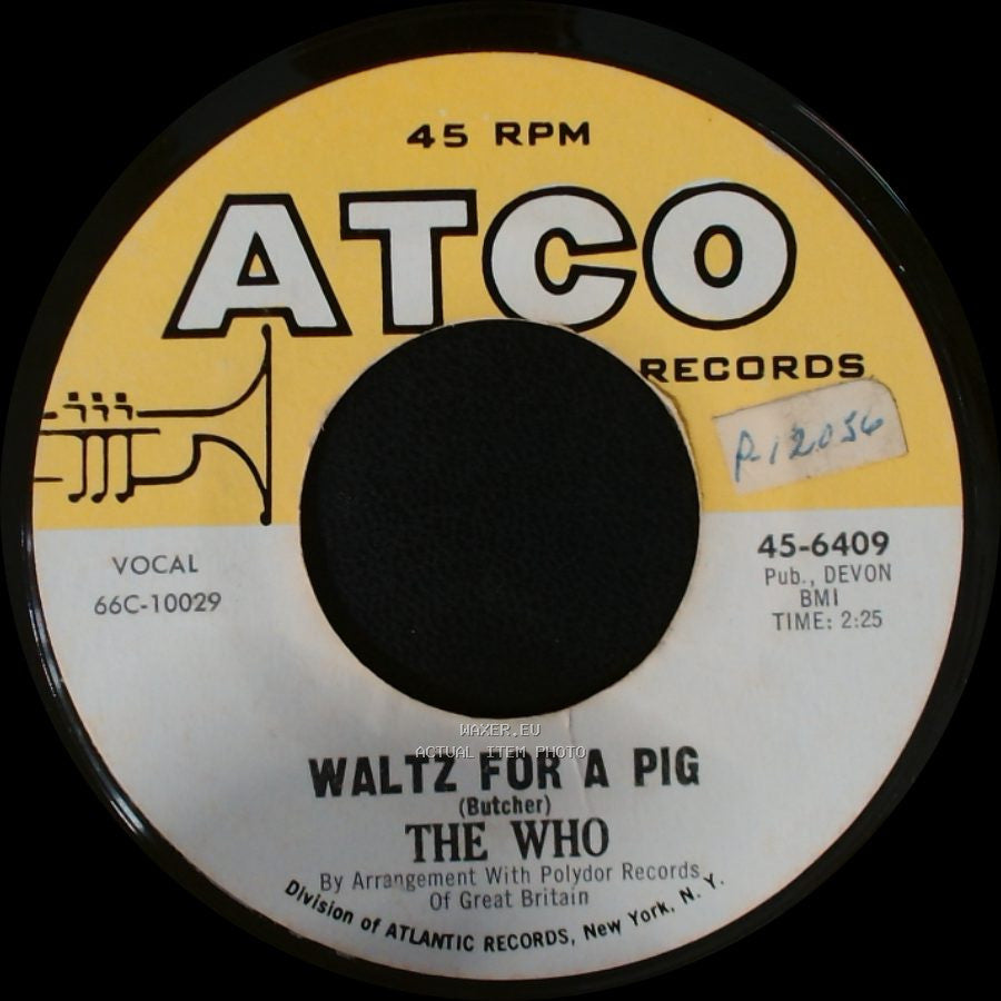 The Who - Substitute / Waltz For A Pig side B