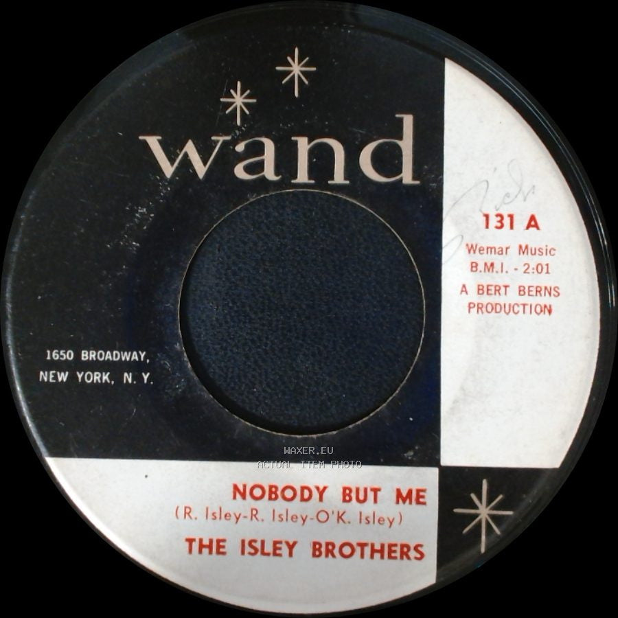 The Isley Brothers - Nobody But Me / I'm Laughing To Keep From Crying side A