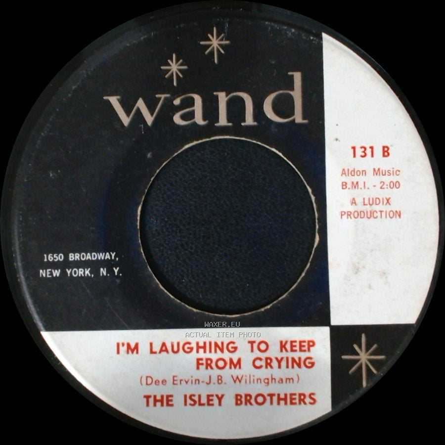 The Isley Brothers - Nobody But Me / I'm Laughing To Keep From Crying side B