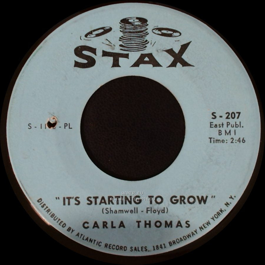 Carla Thomas - Something Good (Is Going To Happen To You) / It's Starting To Grow side B