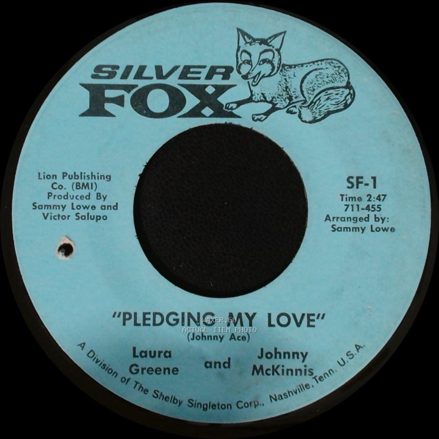 Laura Greene And Johnny Mckinnis - Soul Symphony / Pledging My Love side B