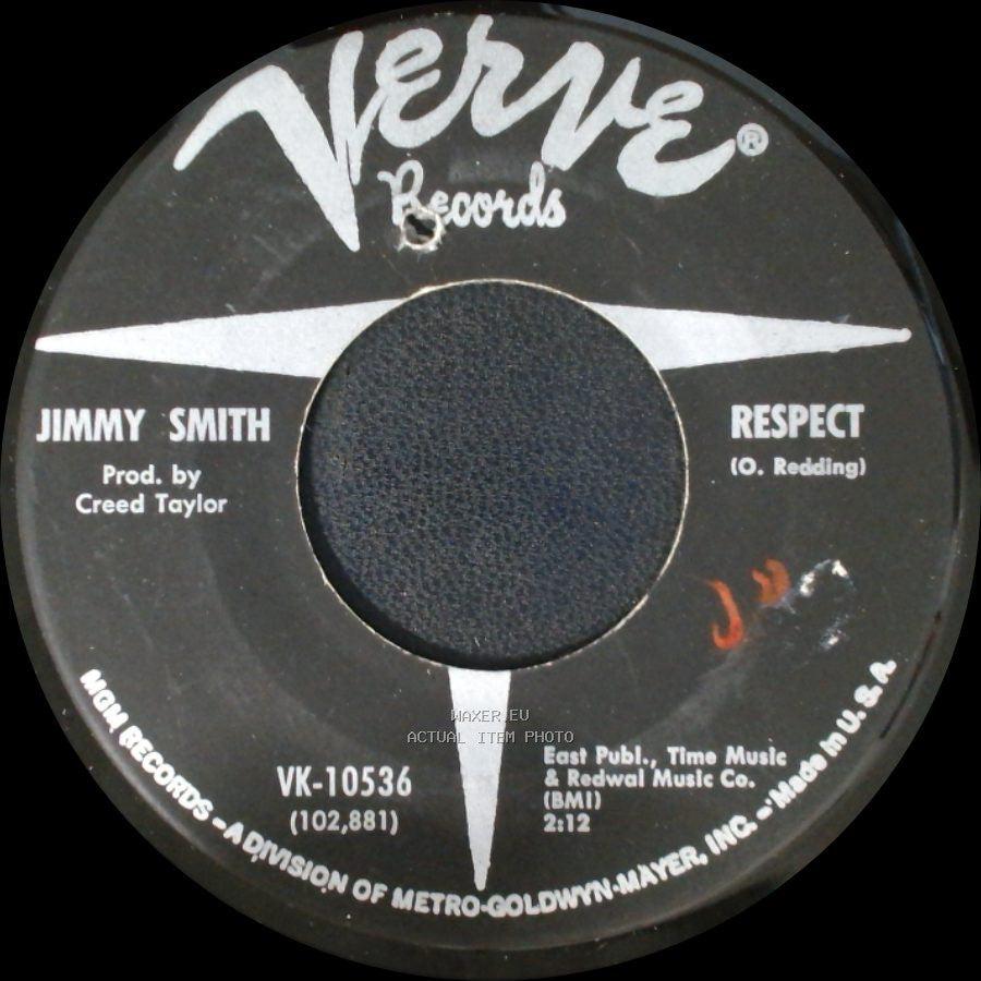 Jimmy Smith - Respect / Funky Broadway side A