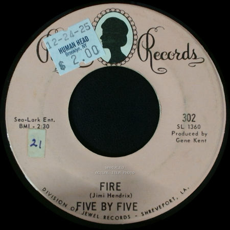 Five By Five - Fire / Hang Up side A