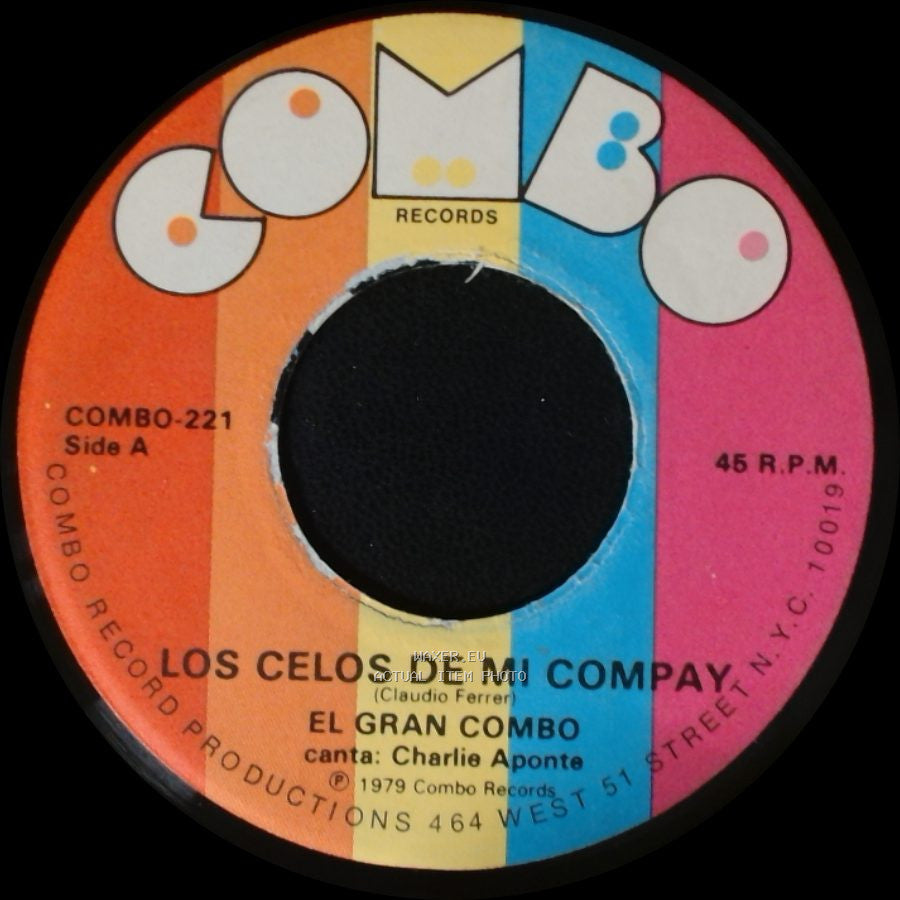 El Gran Combo - Los Celos De Mi Compay / Mujer Boricua side A