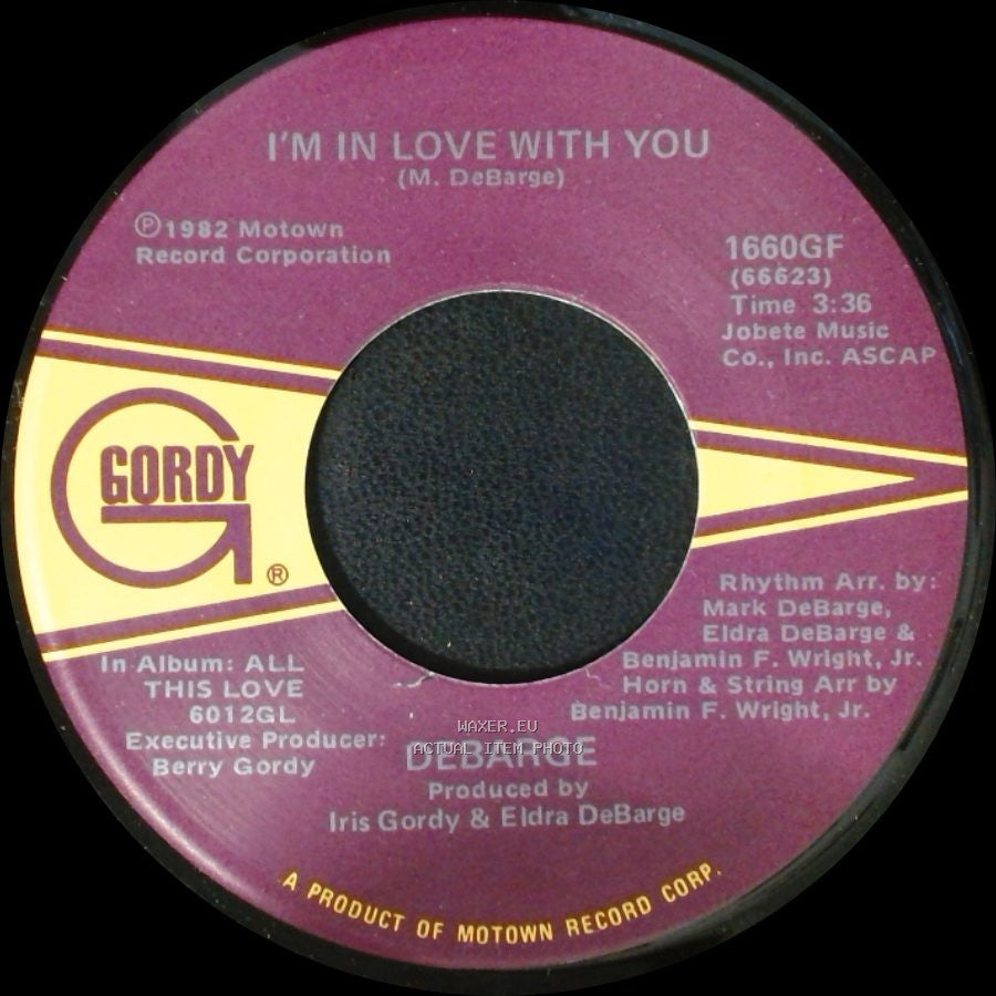 Debarge - I'm In Love With You / All This Love side A