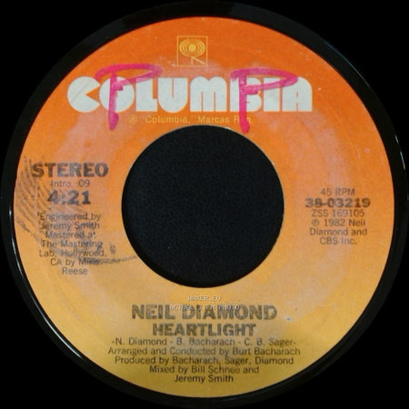 Neil Diamond - You Don't Know Me / Heartlight side B