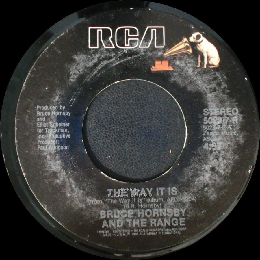 Bruce Hornsby And The Range - The Way It Is / The Wild Frontier side A