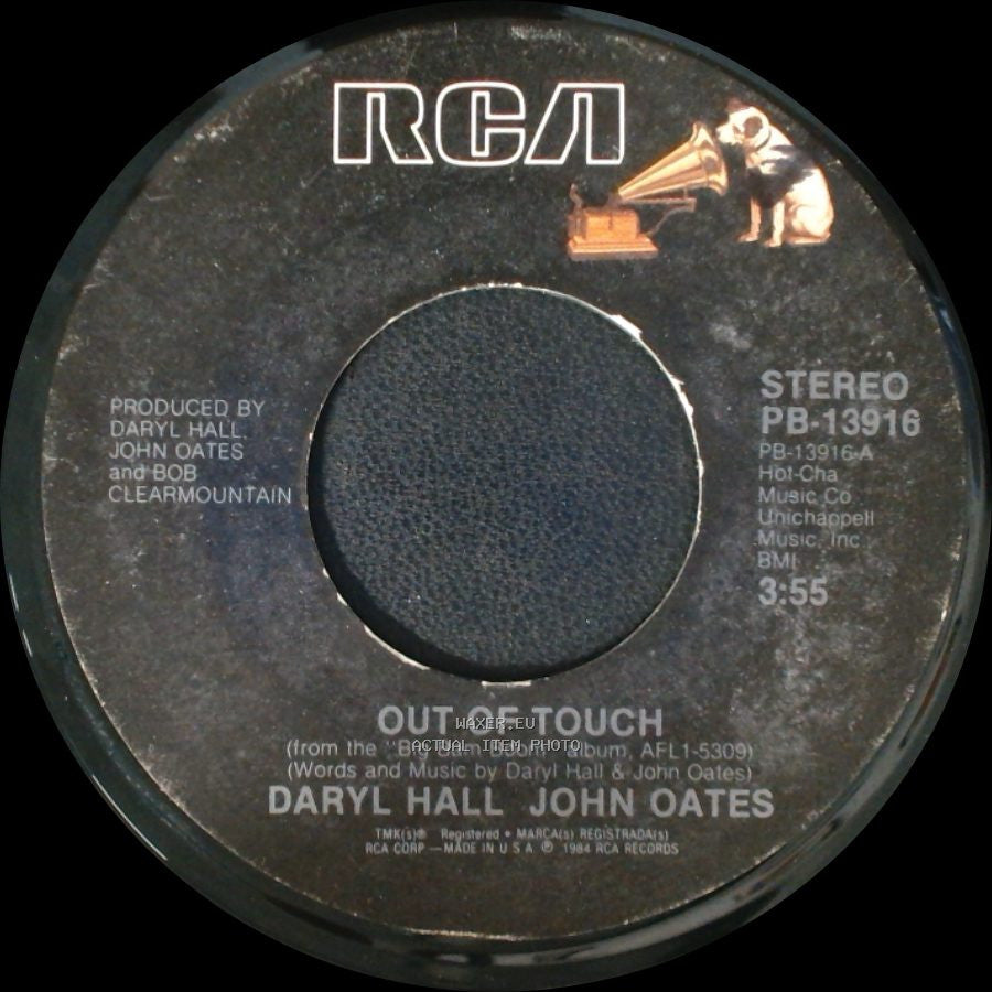 Daryl Hall, John Oates - Out Of Touch / Cold, Dark And Yesterday side A