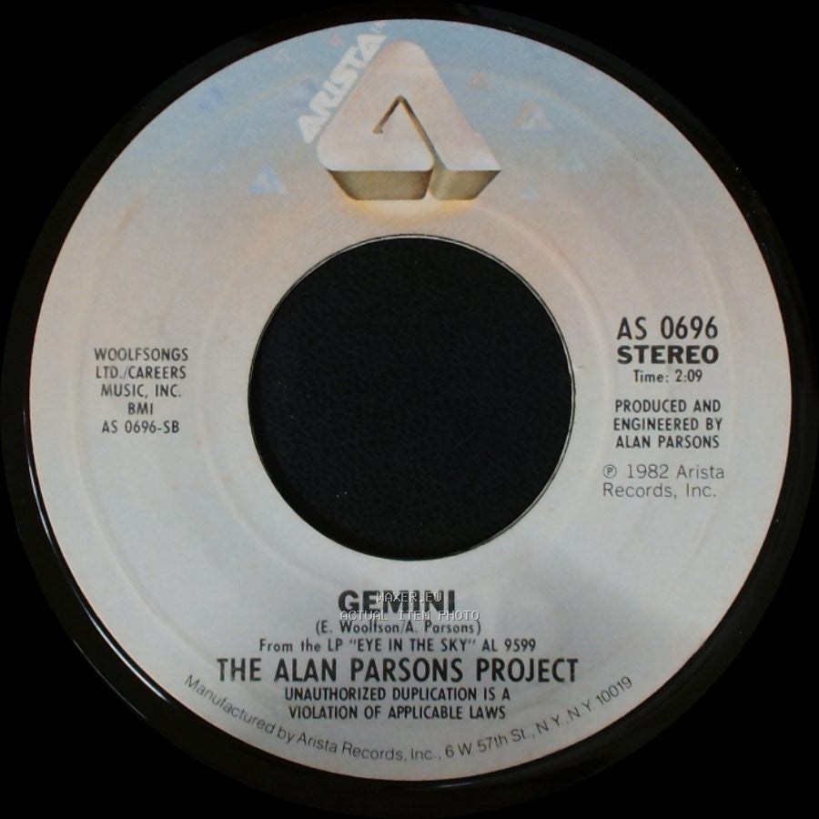 The Alan Parsons Project - Gemini / Eye In The Sky side A