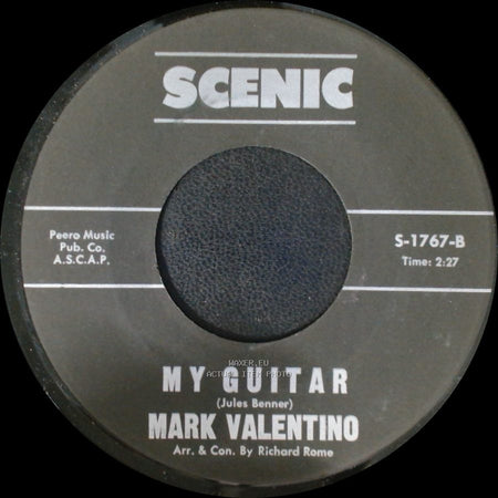 Mark Valentino - Baby Blue Eyes / My Guitar side B