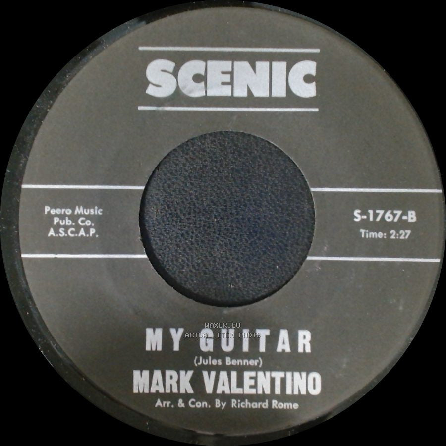 Mark Valentino - Baby Blue Eyes / My Guitar side B