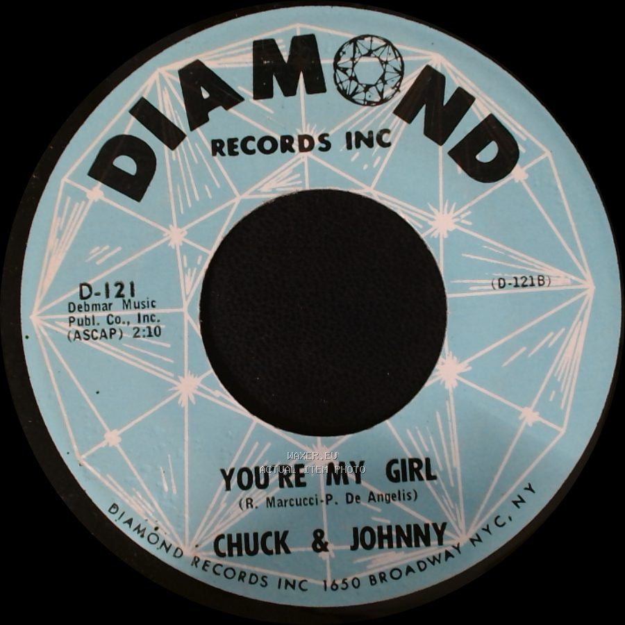 Bobby Vinton / Chuck & Johnny - I Love You The Way You Are / You're My Girl side B