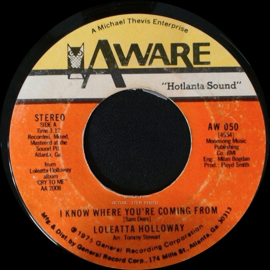 Loleatta Holloway - I Know Where You're Coming From / The Show Must Go On side A