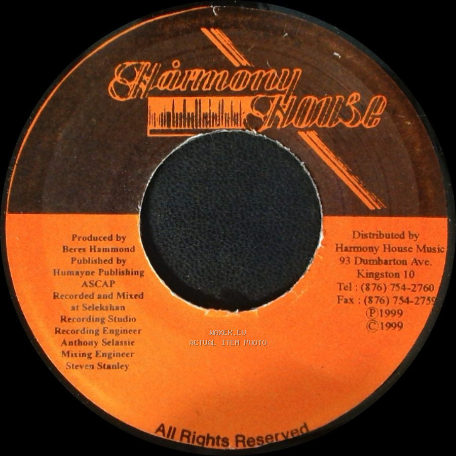 Beres Hammond - Unknown Title A / Come This Way Again side A