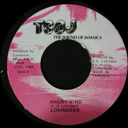 Lovindeer - Gilbert - One Hell Of A Blow Job / Angry Wind side B