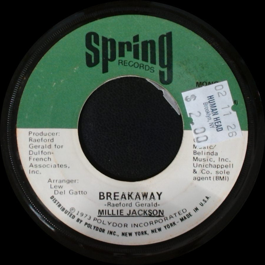 Millie Jackson - Breakaway / Strange Things side A