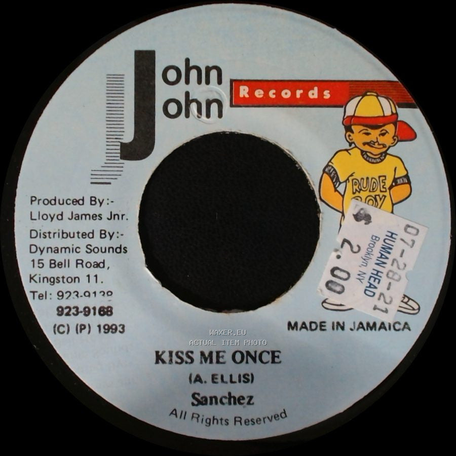 Sanchez - Version / Kiss Me Once side B