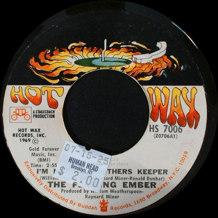 The Flaming Ember / The Floating Ember - Deserted Village / I'm My Brothers Keeper side B