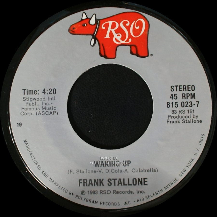 Frank Stallone - Waking Up / Far From Over side A