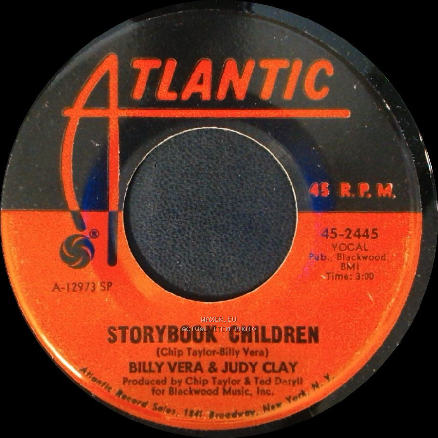 Billy Vera & Judy Clay - Storybook Children / Really Together side A