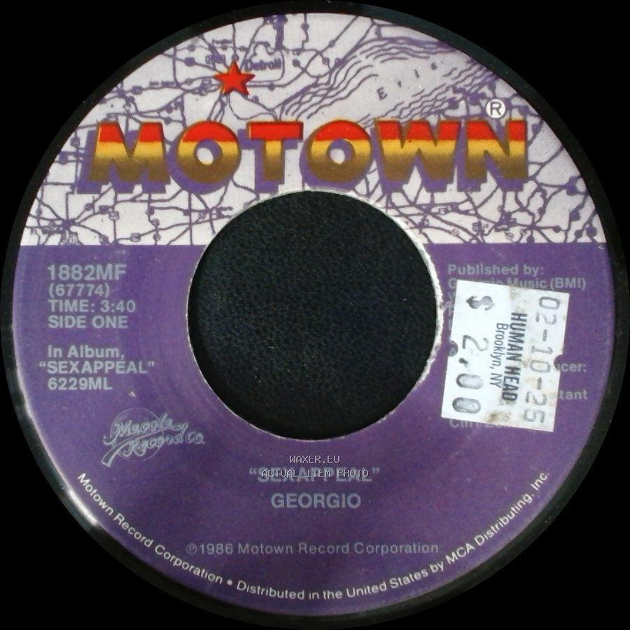 Georgio - Sexappeal / Sexappeal (Instrumental) side A
