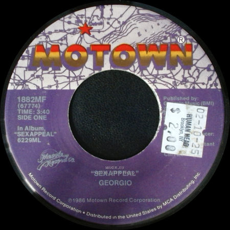 Georgio - Sexappeal / Sexappeal (Instrumental) side A