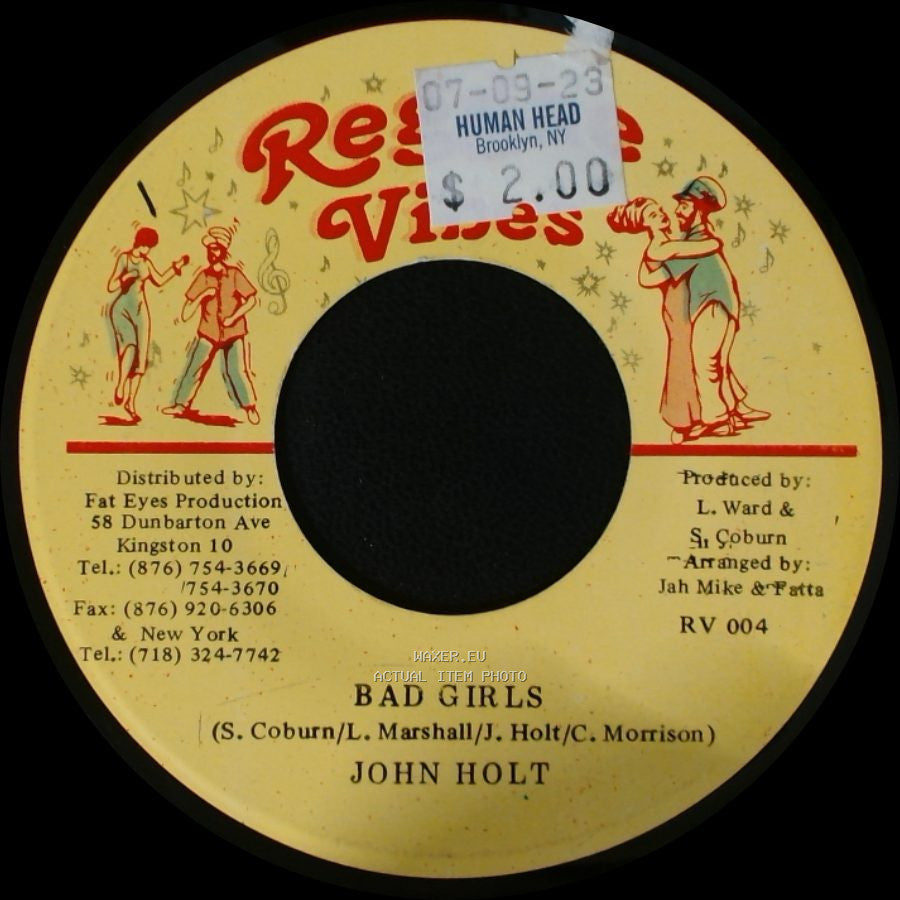 John Holt - Bad Girls / Unknown Title B side A