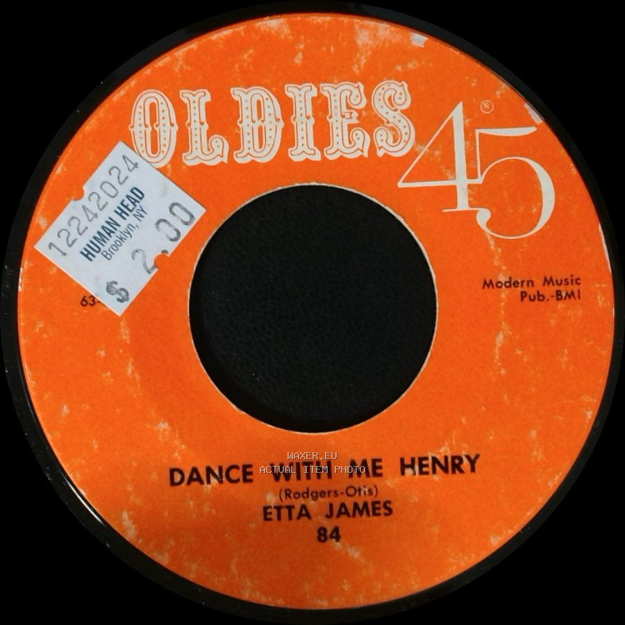 Etta James - I'm A Fool / Dance With Me Henry side B