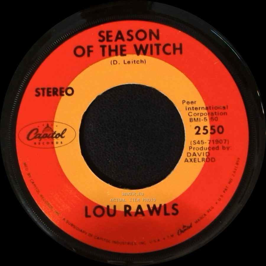 Lou Rawls - Season Of The Witch / Your Good Thing (Is About To End) side A