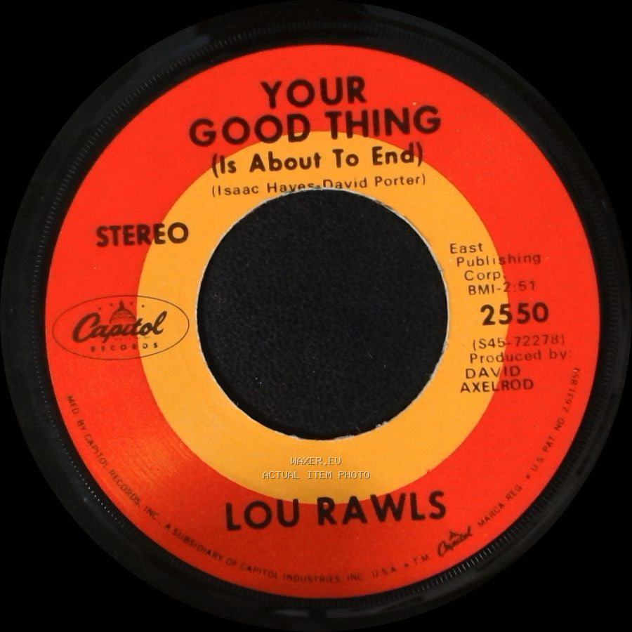 Lou Rawls - Season Of The Witch / Your Good Thing (Is About To End) side B